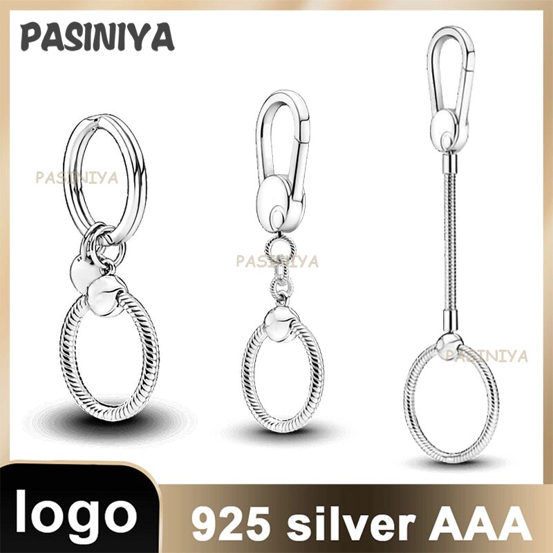 Z20 Mode 100% 925 Sterling Zilveren Sleutelhanger Dames Sieraden Collectie Gratis