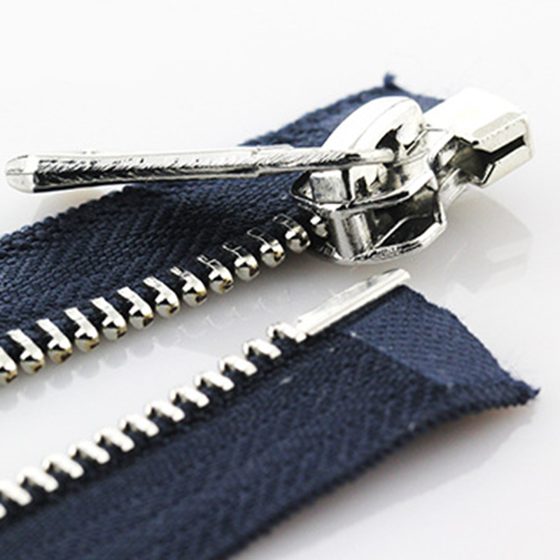 5# 55/65/75cm Open-End Auto Lock Metal Zipper Diy Handcraft For Clothing Pocket Garment Shoes Bags Sewing Accessori