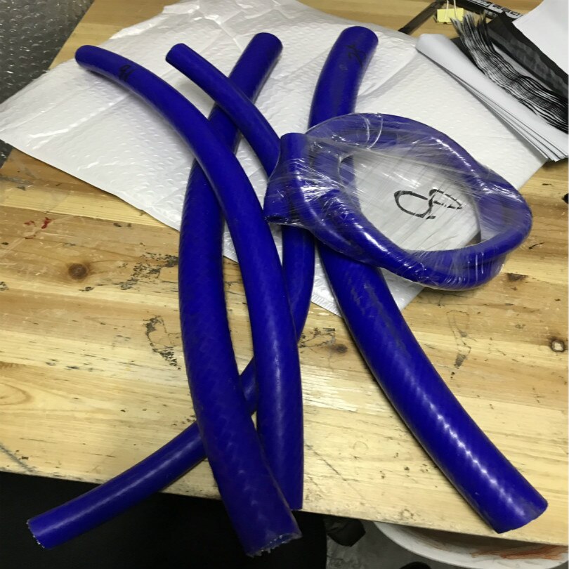GE09 inner D 6-32mm silicone hose intercooler fuel hose Air intake silicon hose Car heater tube radiator pipe