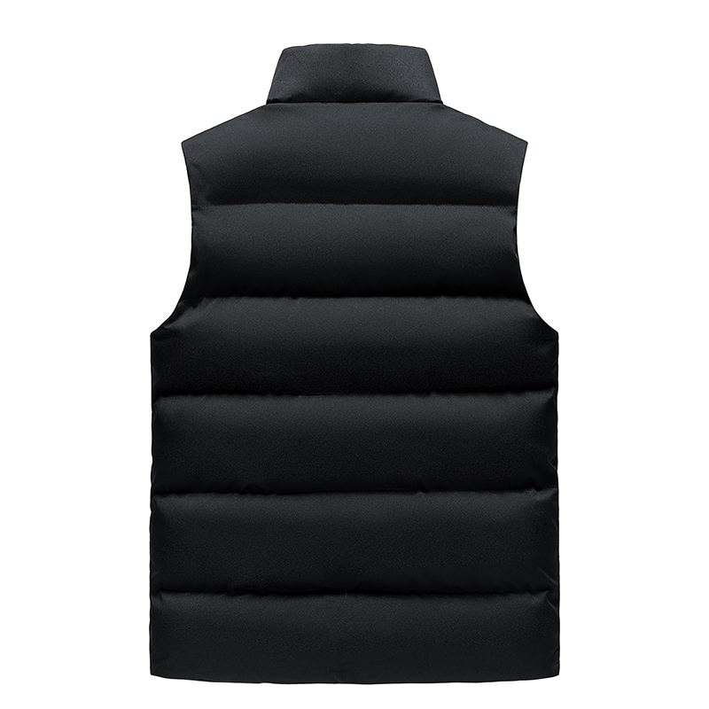Chaleco para hombre Otoño e Invierno chaleco cálido de algodón estilo coreano Joker chaqueta sin mangas de Top