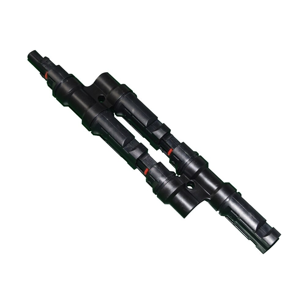 2 in 1 PV Branch Connector Adaptor 3 in 1/4 in 1/5 in 1 Male and Female Solar Cable Connector Terminal