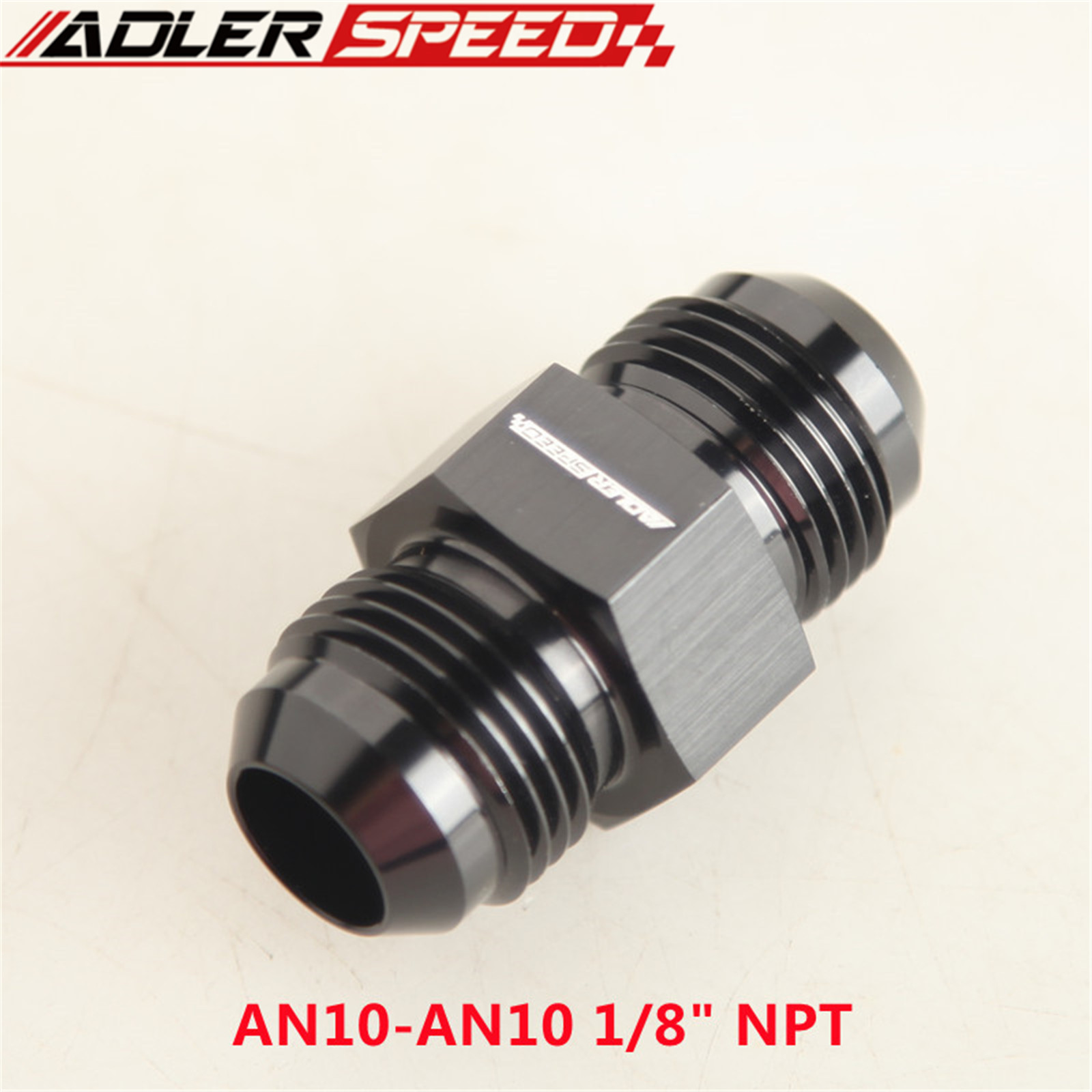An4 an6 an8 an10 hane till hona 1/8 " npt mätare/sensor sidoportsadapter oljebränslekoppling slangände