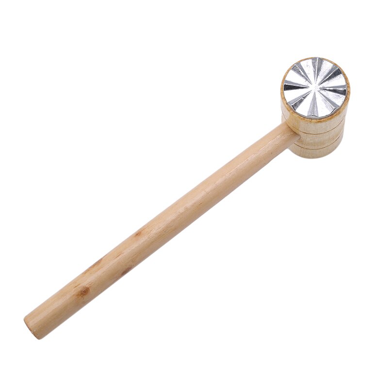 1PC Practical Wooden Double-Sided Knocking Hammer For Steak Tender Meat Tools Cookware Kitchen Accessories