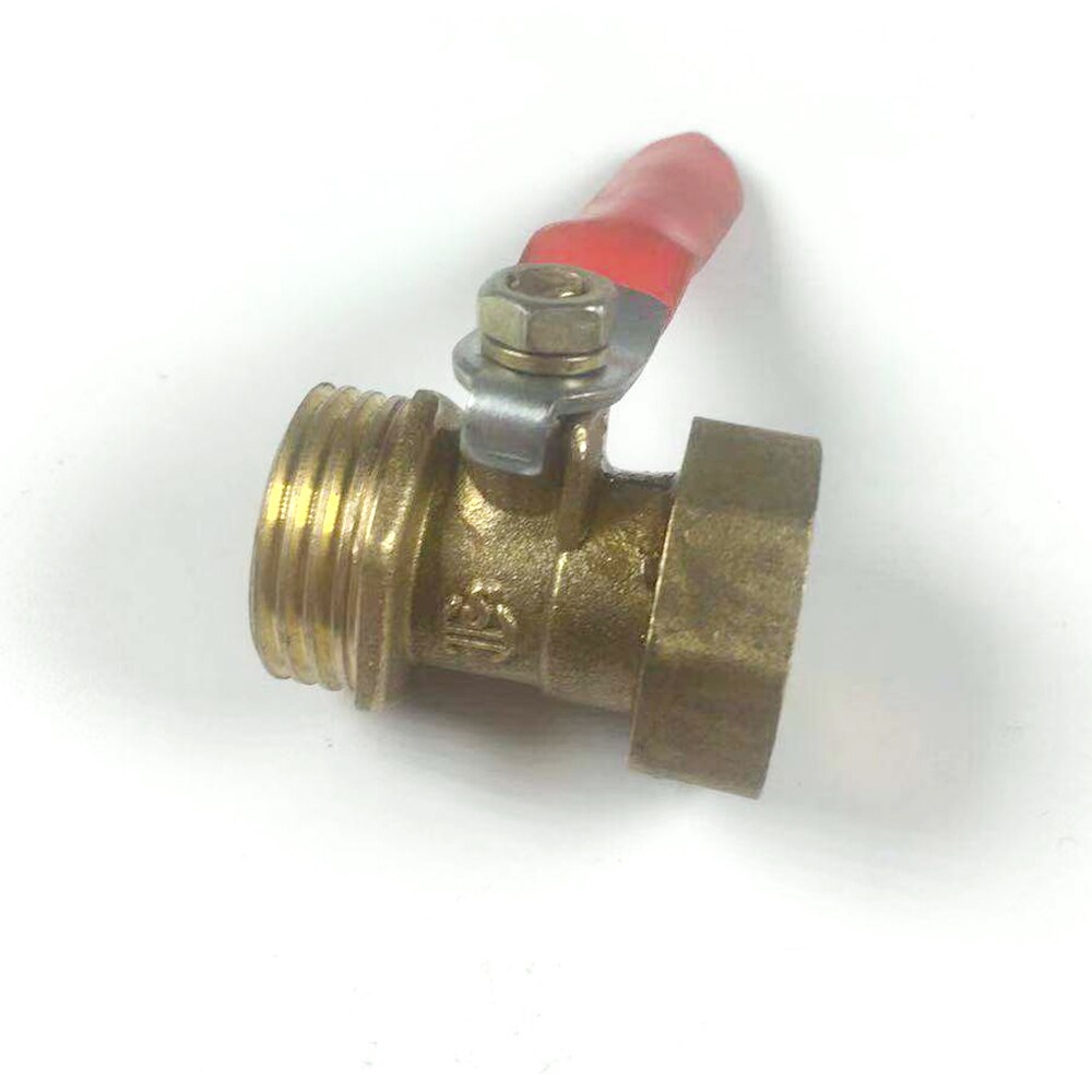 1/2" BSP Female x 1/2" BSP Male Thread 1/4" BSP Female x 1/4" BSP Male Thread Two Way Brass Ball Valve For Oil Water Air GMN