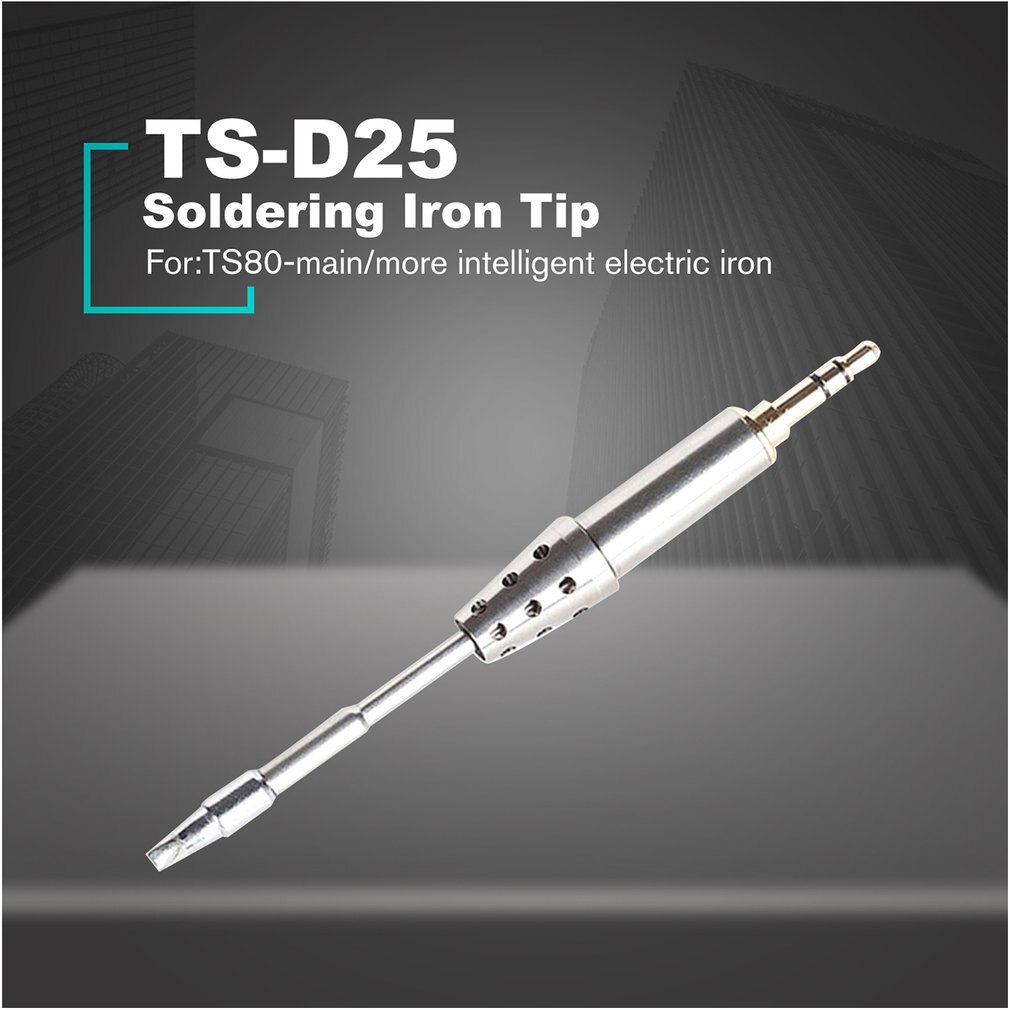 Original TS-D25/B02 TS80 Soldering Iron Tips Pluggable Electric Replacement Solder Iron Tips For TS80 Digital Soldering Iron