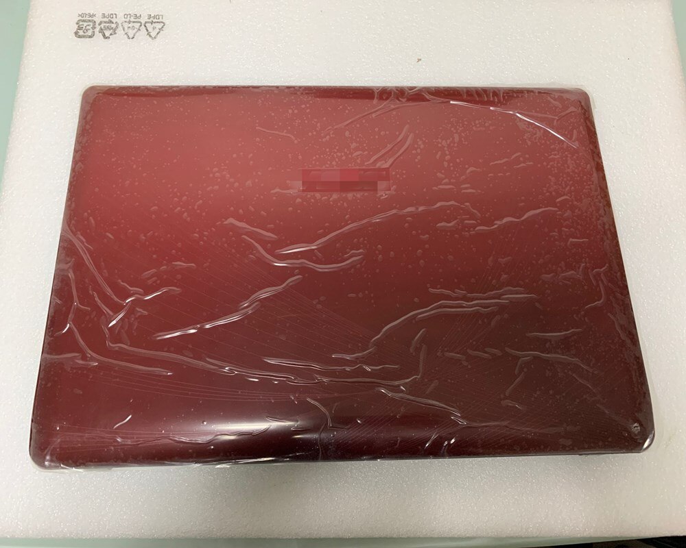Coque arrière pour ordinateur portable Asus K52, A52, X52, K52F, K52J, K52JK, A52JR, X52JV, A52J, rouge, avec lunette avant et charnières: 95NEW A Cover