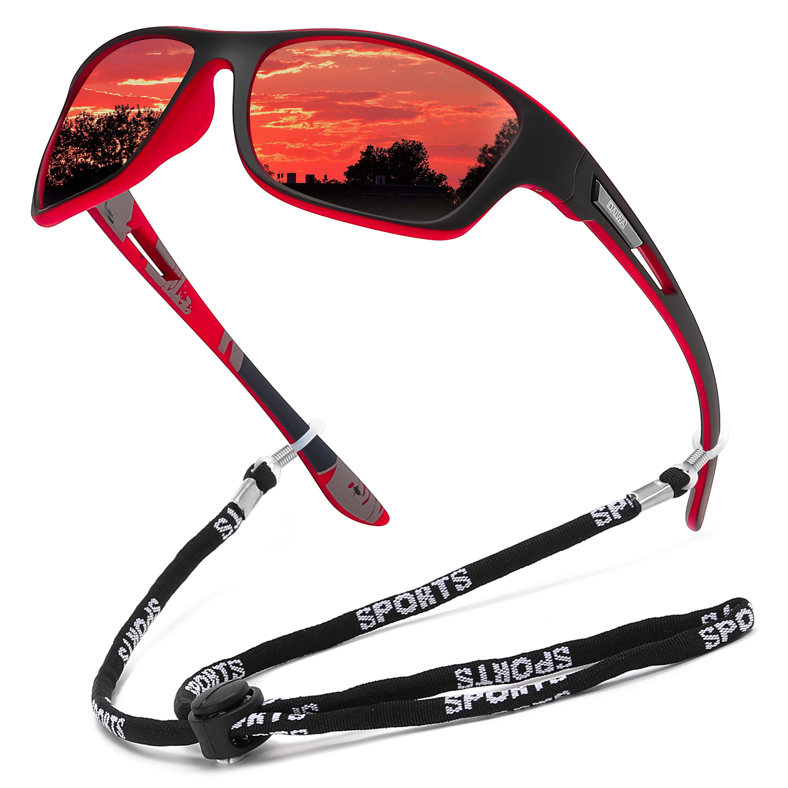 Polarized Fishing Glasses Men Women Driving Shades Male Sunglasses Hiking Sunglases Cycling Sun Glasses UV400 Eyewear: WHITE