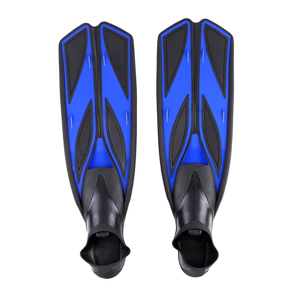 Flexibele Comfort Zwemmen Vinnen Volwassen Beroep Duiken Vinnen Flippers Water Sport: Blauw / S