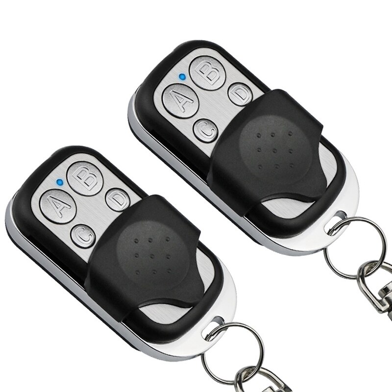 Copy Wireless Remote Control Key Metal Four-Button Electric Garage Door Key Universal Access