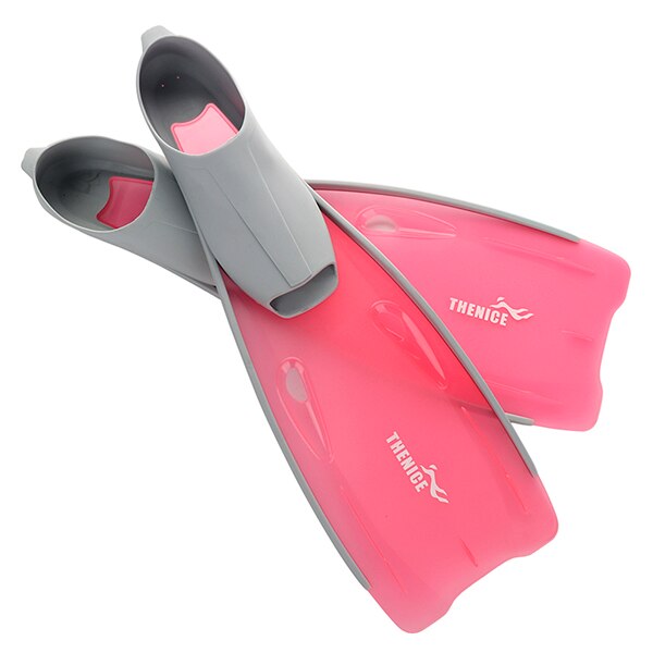 Aletas de esnórquel para buceo para adultos, profesionales, flexibles y cómodas, para natación con aletas, deportes acuáticos: pink / M