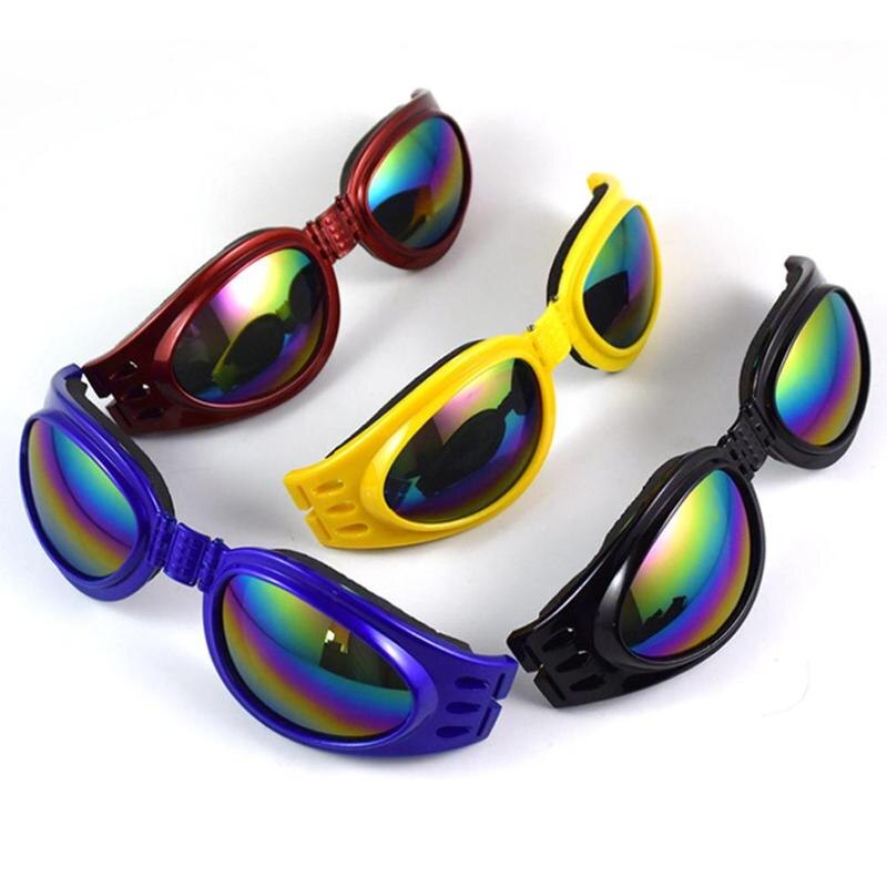 Dog Protection Goggles UV Sunglasses Foldable Pet Dog Glasses Dog Pet Glasses Pet Eyewear Waterproof