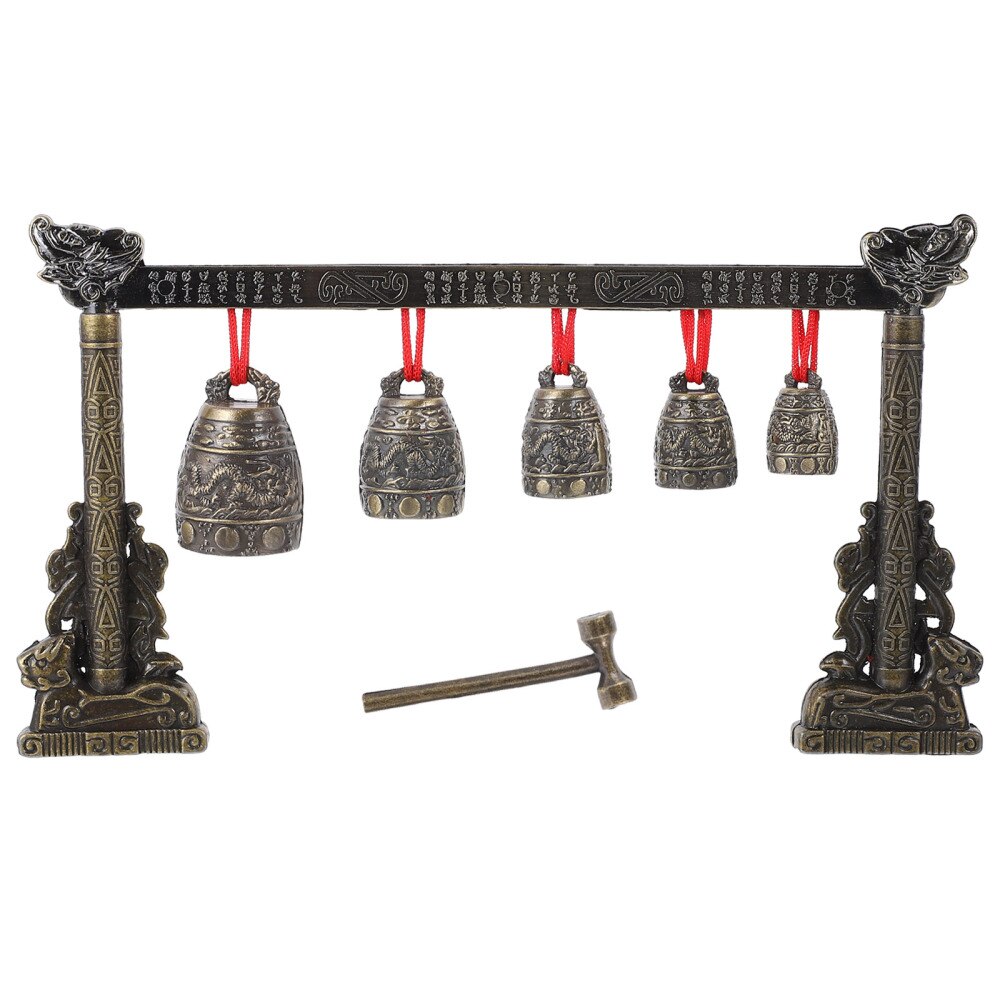 1 Set Single Layer Chimes Ornament Ancient Percussion Instrument Decor