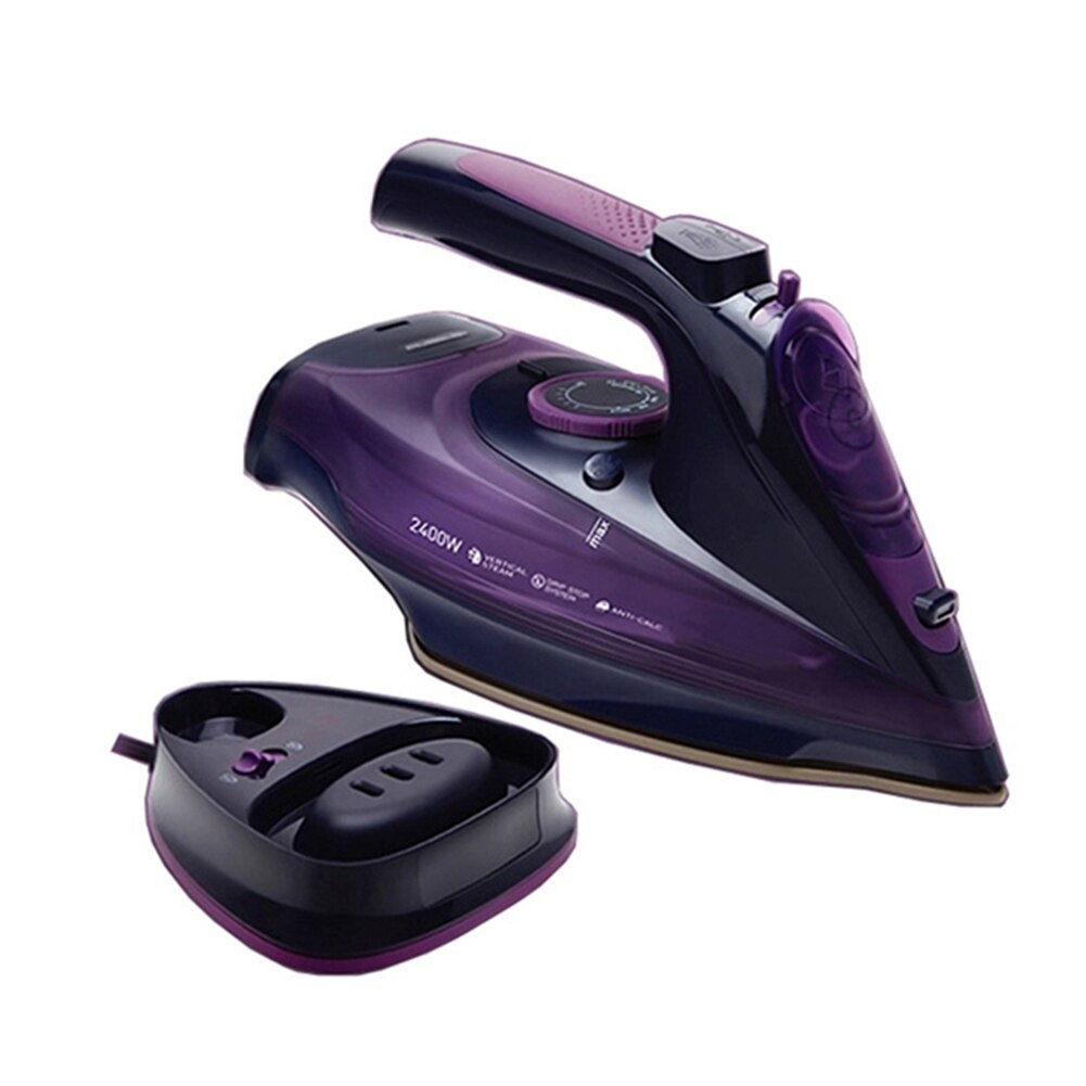 'The Best' Rechargeable Cordless Iron 2400 Watt Anti-Drip Non-Stick Soleplate Iron 889