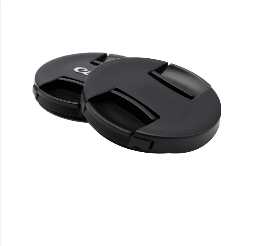 1 Uds. Para tapa de lente de cámara Canon tapa de lente de cámara 49mm 52mm 55mm58mm 62mm 67mm 72mm 77mm 82mm logotipo para Canon
