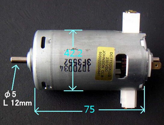 JOHNSON 230 v Spindel motor 10000 rpm 100 w, Hoge snelheid bankje boor, slijpen graveermachine 220 V motor