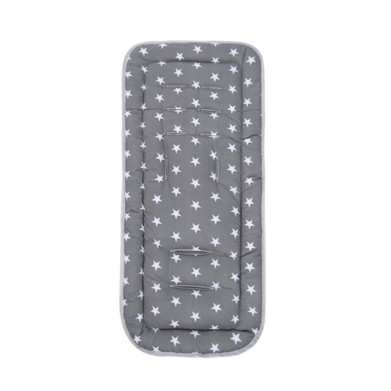 Universal- Baby Kinderwagen Sitzkissen Starke Buggy Sitz Liner Pad Atmungsaktive Gittergewebe Baumwolle freundlicher Warenkorb matt Kinderwagen Zubehör: Grün