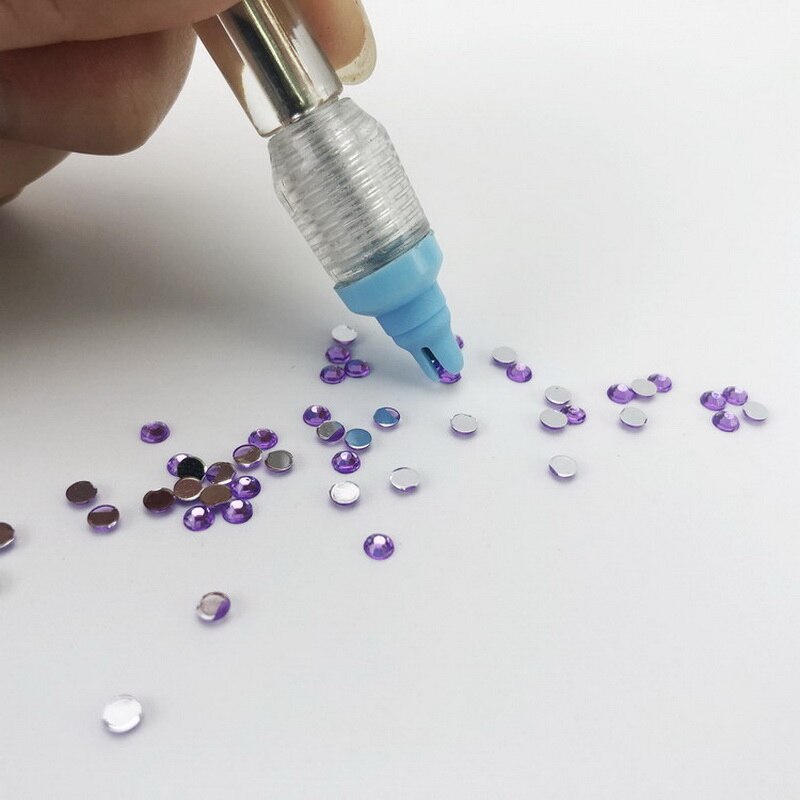 5D Diamant Malerei Kuli-einstellen Bling Es Auf Stickerei Zubehör Runde Diamant Malerei Werkzeuge DIY Dekorative Werkzeuge