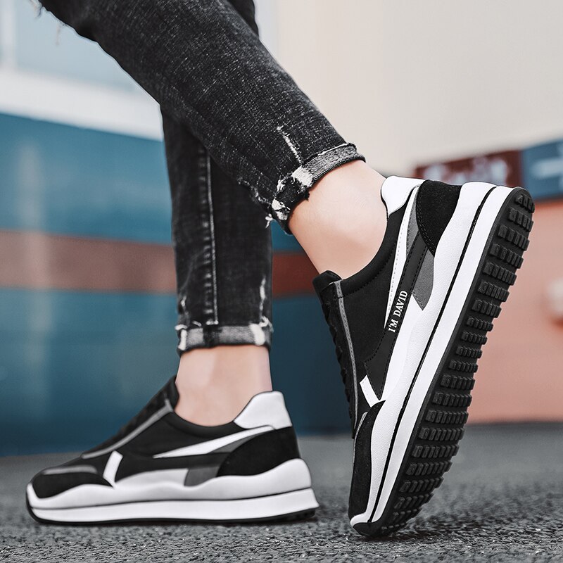 Sneakers da Golf da uomo Four Seasons scarpe da Jogging comode da passeggio scarpe da allenamento sportive da uomo scarpe da lavoro all'aperto scarpe sportive da uomo