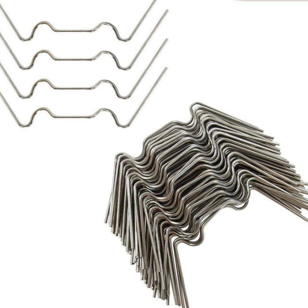 25/50/100pcs Greenhouse Glass W Clips Stainless Steel Glazing Glass Clip Greenhouse Spares Parts Garden Supplies Fixing Clip