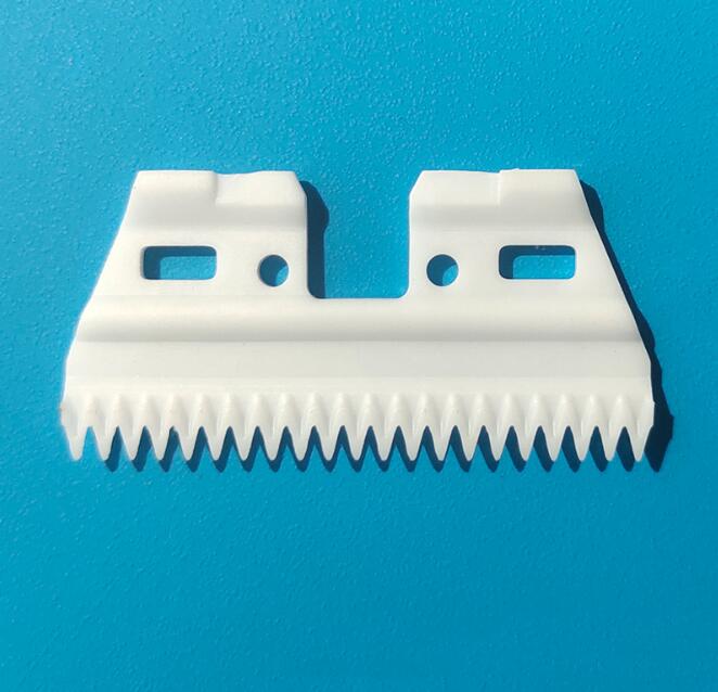 10pcs 21 teeth white zirconia ceramic clipper blade