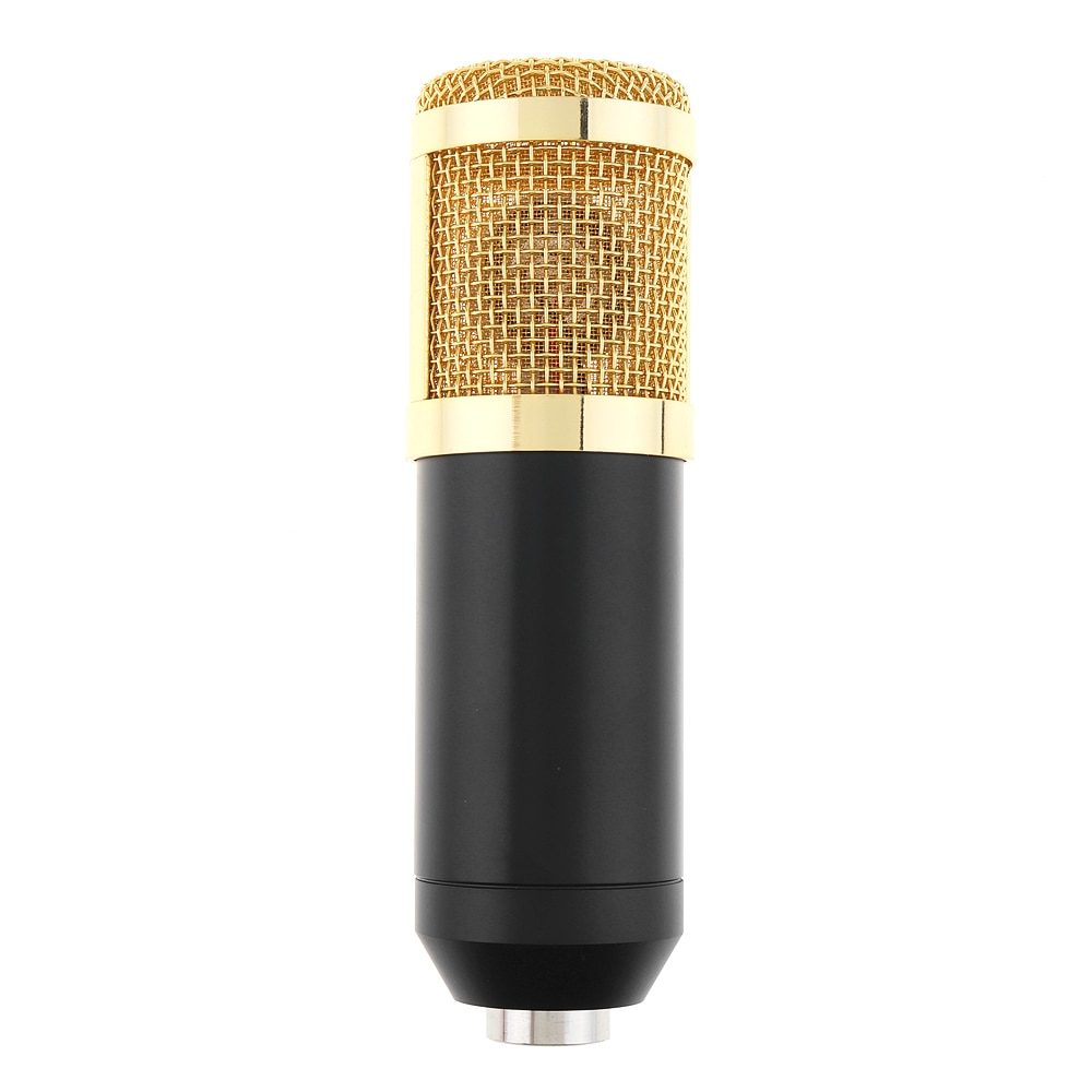 Mikrofon Kondensatorowy BM 800 - Karaoke, Studio, Live - Z Ramieniem i Filtrem Pop