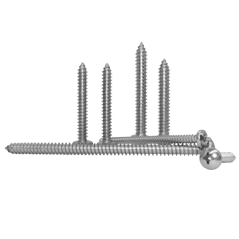 Vis autotaraudeuses M3.9 304 en acier inoxydable, 3,9mm x 9.5mm 40 45 50 55 60mm, extension des vis autotaraudeuses