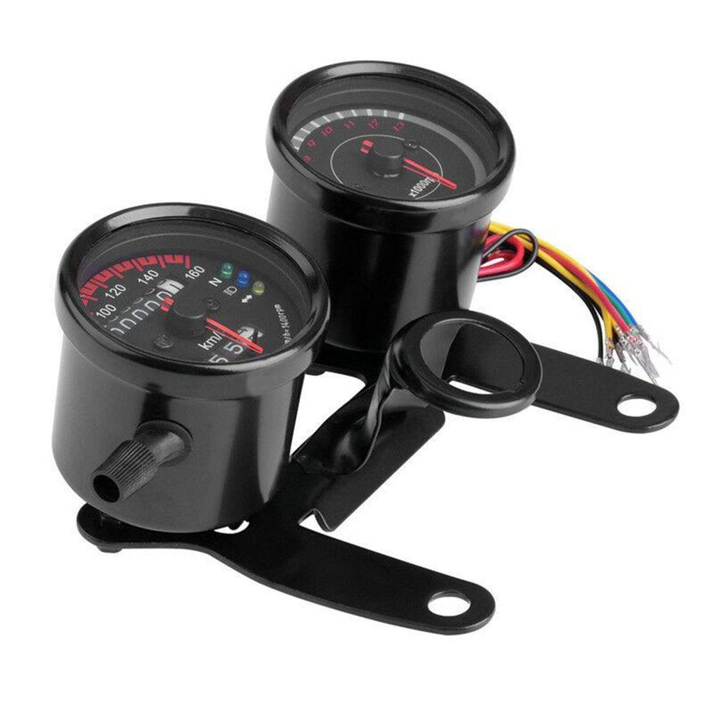 Neue Motorrad Tacho Cafe Rennfahrer Kilometerzähler Digital LCD Tacho Motorrad Tachometer Motorrad Zubehör