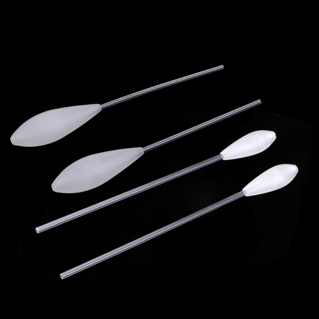 2 Pair Acrylic Floating Bombarda Fishing Floats 3g 4g Carp Coarse Trout Bass Sea Lure for Casting Small Flies Use a Spinning Rod