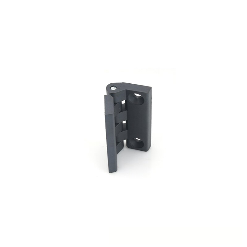 2 Pcs Plastic Hinge Electric Box Cabinet Door Hinge Chassis Black Nylon Hinge ABS Hinge for Furniture Hardware