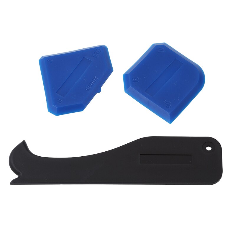Espátula selladora de silicona, utensilio para quitar masilla o cemento, 4 unids/set