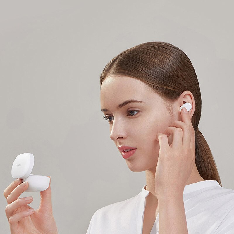 Xiaomi-auriculares Redmi AirDots 3, auriculares híbridos HD TWS, auriculares TWSEJ08LS 30h Life con funda, Solo 7h, Bluetooth 5,2, AptX, detección de baja latencia