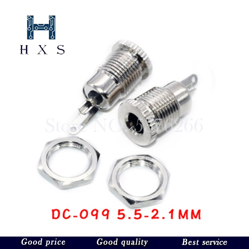 10 Uds DC Power Jack conector hembra de 5,5*2,1 MM 0,7 2,0 MM DC-005 DC-002 DC-012 DC-017 DC-022 DC-022B DC-025 DC-083 DC-099 DC005