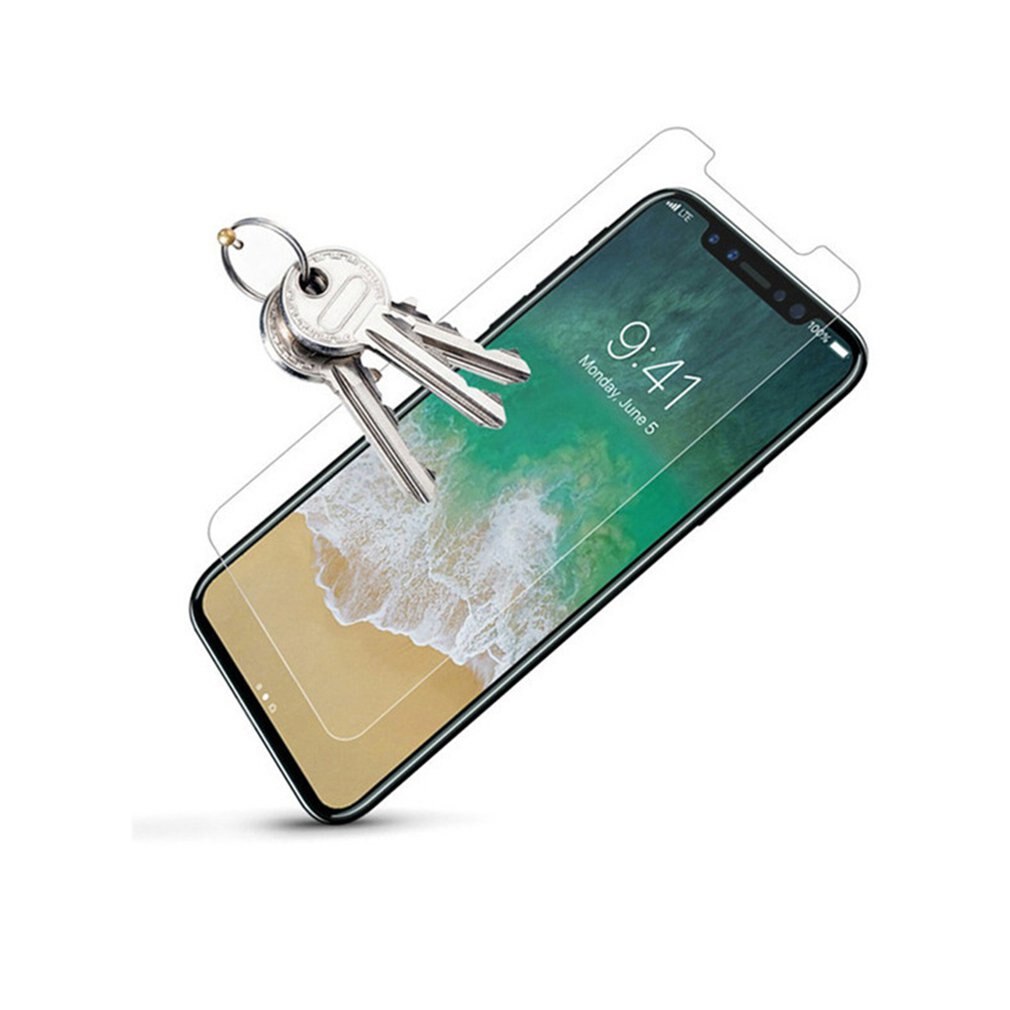 Dello Schermo del telefono Per Il Iphone 5 5S 6 6S 7 8 Più di X Xs Max Xr Temperato Dello Schermo di Vetro protector No Posizione del Foro Anti-Graffio