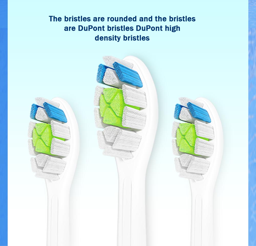 W2 DiamondClean Toothbrush Heads for Phillips Sonicare Electric Toothbrush HX9023 HX6024 HX3220 HX6250 HX6530 HX6730 HX8911
