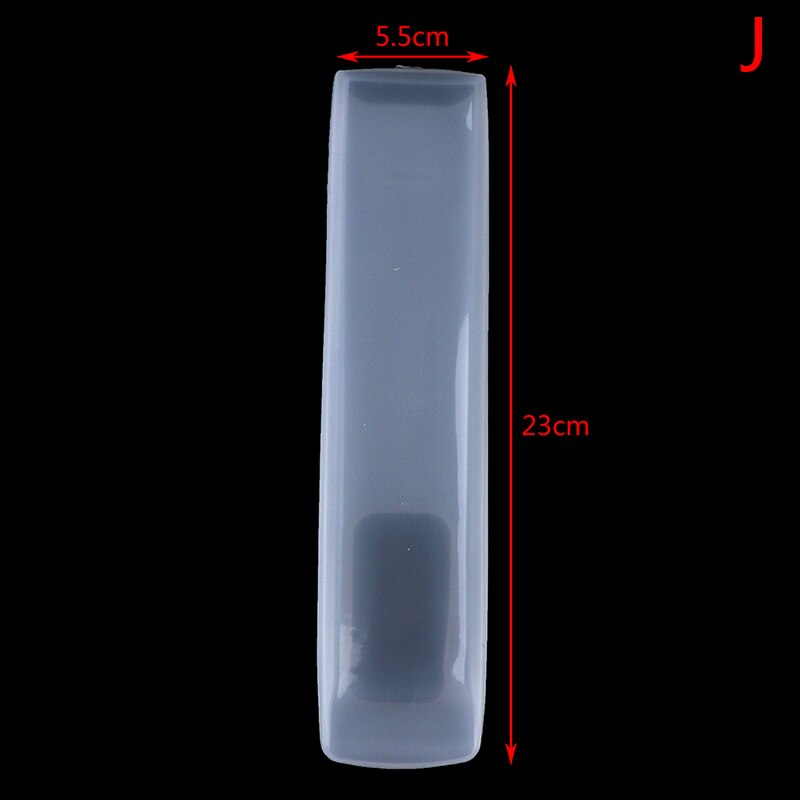 transparent Staub Schützen Schutz Lagerung Tasche Tragbare Silikon Luft Kondition Kontrolle fallen TV Fernbedienung Abdeckung: J