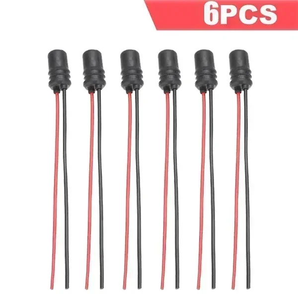T10 W5W bombilla de cuña para coche, soporte de conector, extensión de lámpara LED, soporte de Base de bombilla, Base de cuña, enchufe de bombilla: Blanco