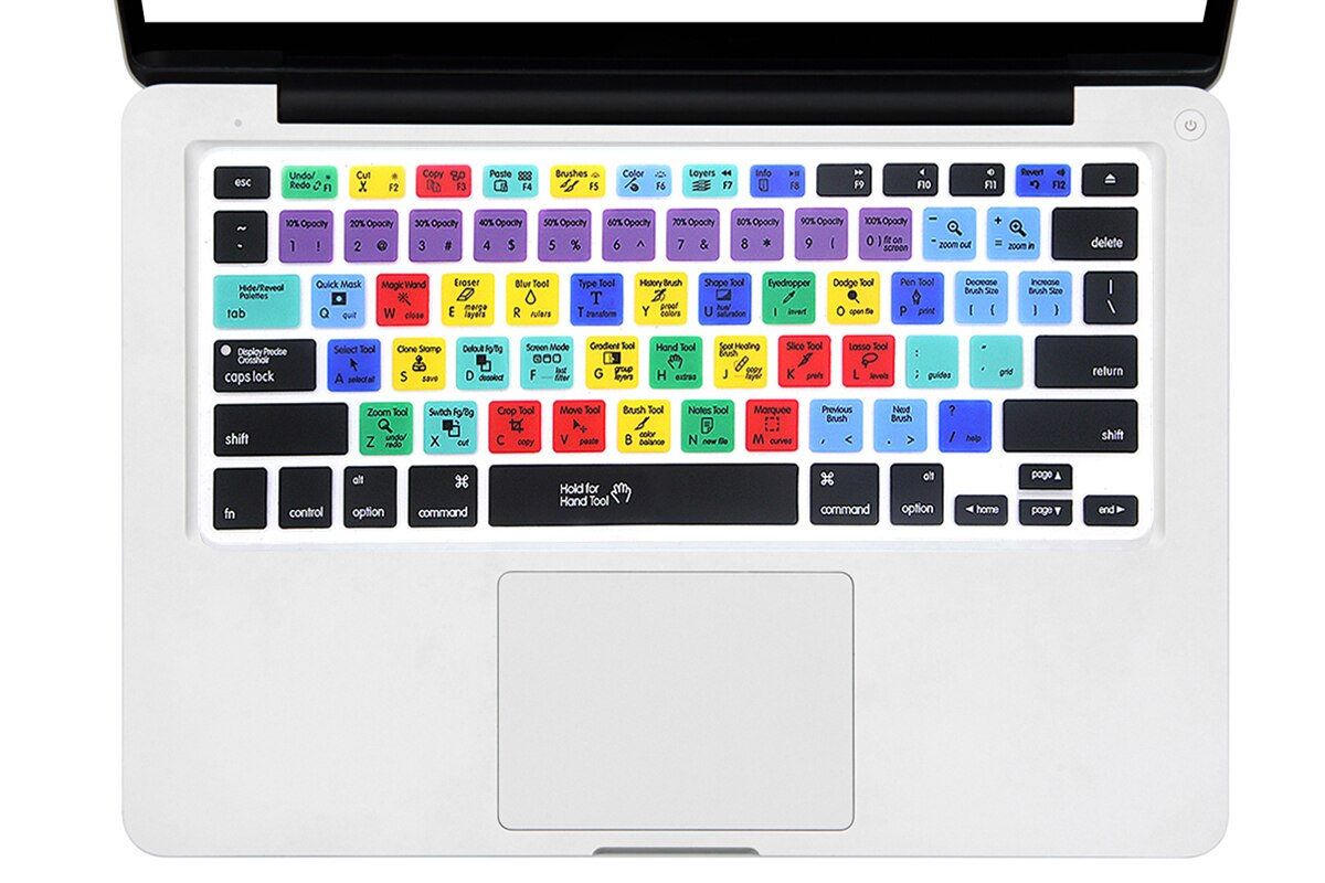 Ableton-funda de teclado para Macbook Pro, accesorio para teclado de acceso rápido, para Macbook Pro Air Retina 13 15 17 antes de: Photshop PS