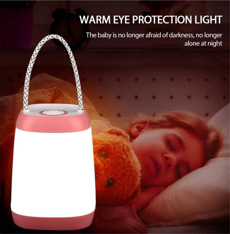 Bedside Table Lamp For Baby Rechargeable Eye Baby Breastfeeding Sleep Lamp LED Light Home Luminar Sleepping Children