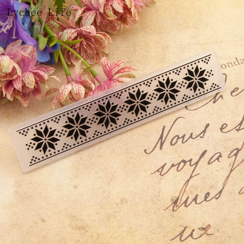 Lychee Leven Bloem Embossing Map Stencil Sjabloon Voor Diy Scrapbook Album Kaart Maken Craft Decoratie