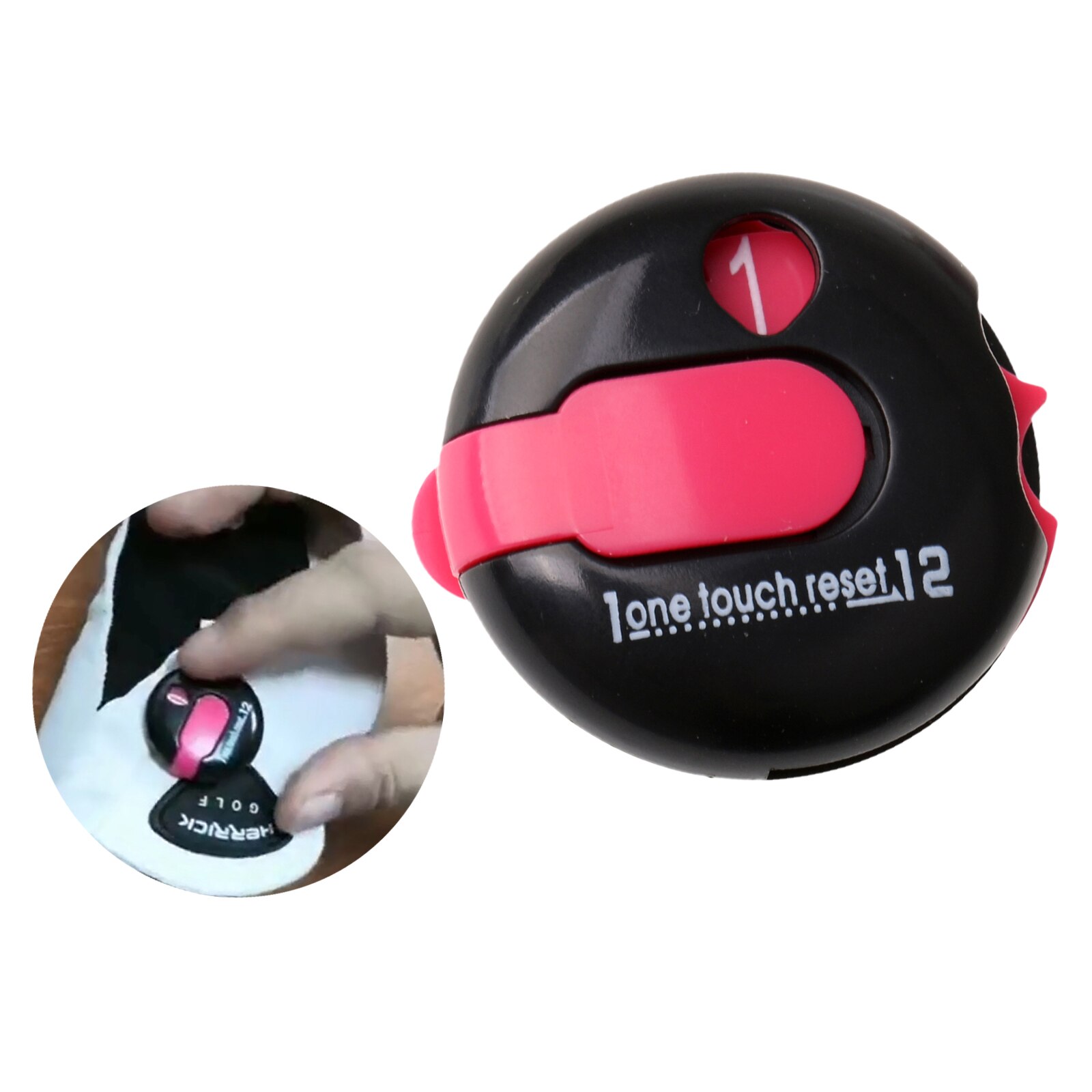 Golf Stroke Counter Score Counting Tool Scorekeeper Attach to Glove