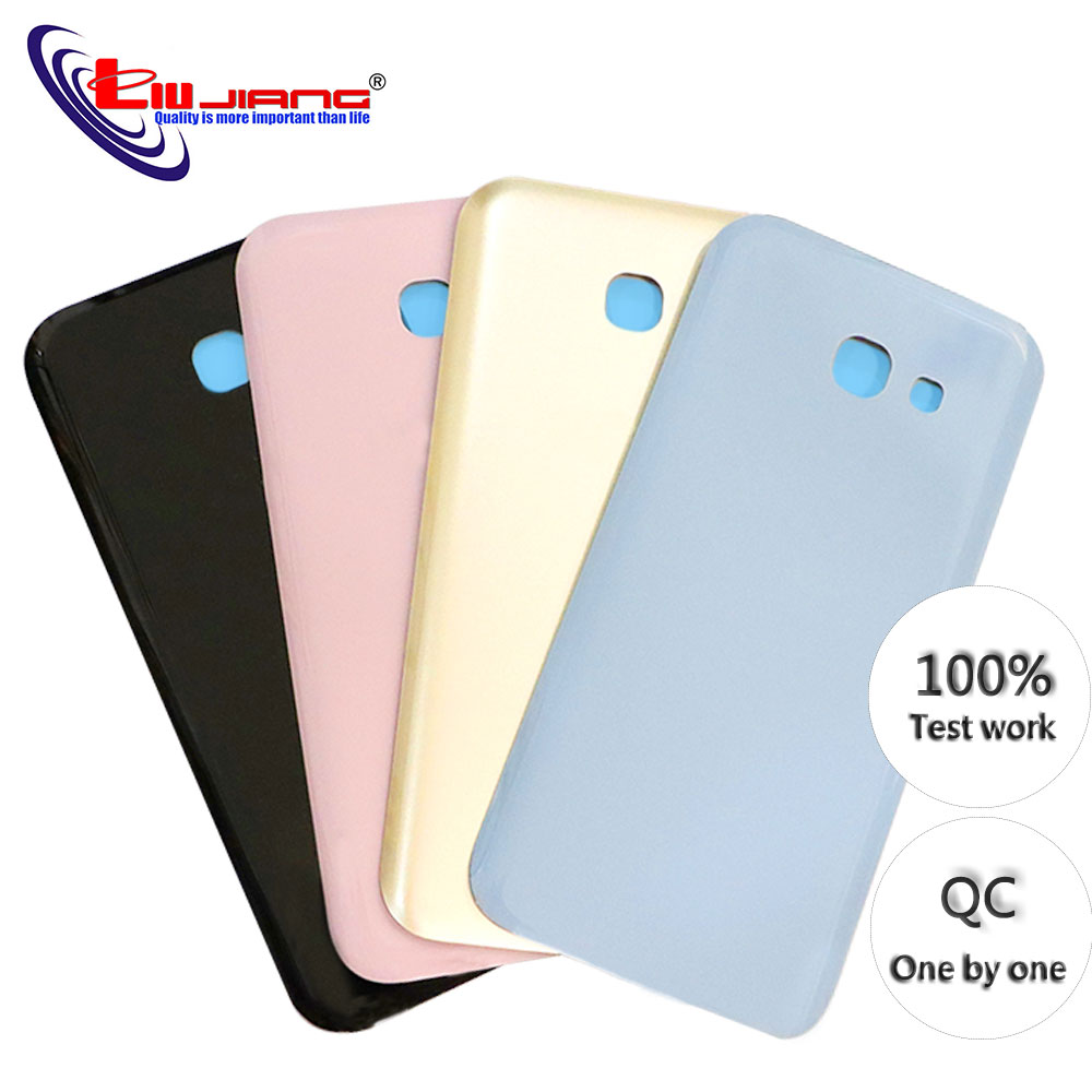 Originale Posteriore Custodia per Samsung Galaxy A5 A7 2017 Posteriore Della Batteria Del Portello Della Copertura Posteriore di Vetro per Samsung Galaxy A320 A520 a720 Caso