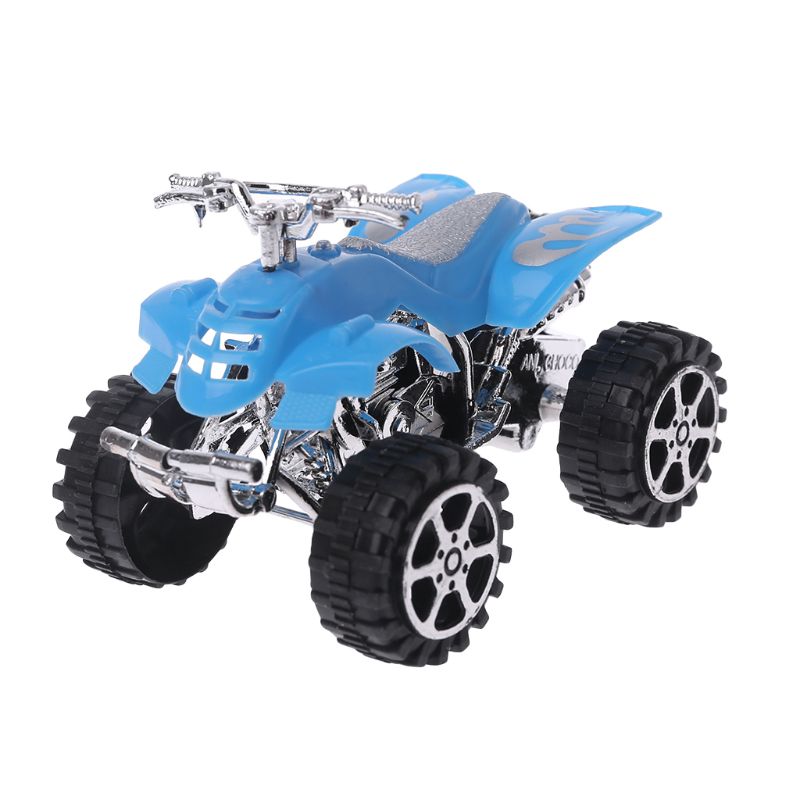 Pull back mini inerti simulation 4 hjul strand motorcykel køretøj motocross model pædagogisk legetøj til børn  b36e