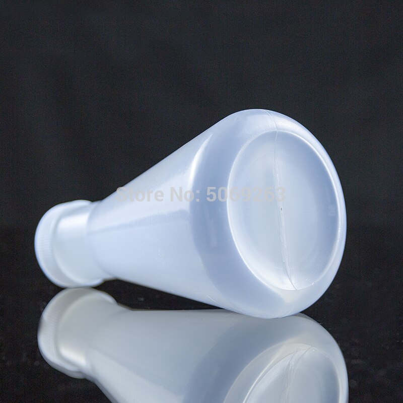 Laboratory Plastic erlenmeyer flask conical container bottle with screw cap capacity 50ml 100ml 250ml 500ml 1000ml