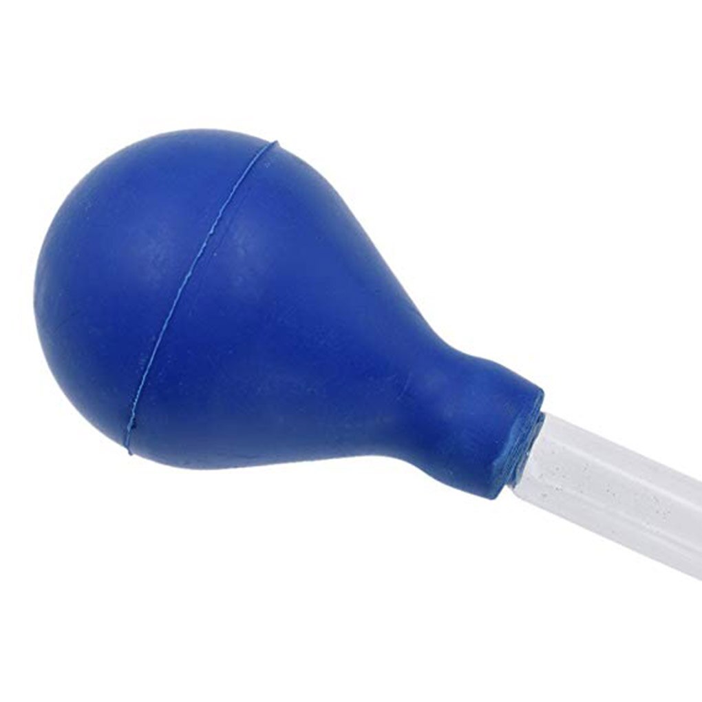 Pipeta cuentagotas de línea de escala de vidrio, gotero de laboratorio, pipeta azul, cabezal de goma, 0,5 ml, 1ml, 2ml, 3ml, 5ml, 10ml