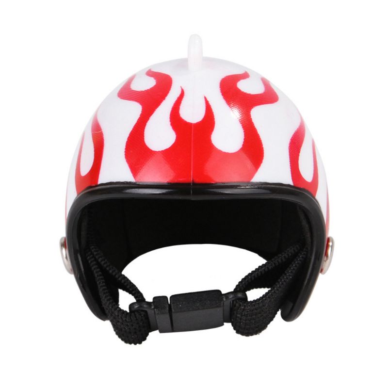 Chicken Helmet Pattern Fun Small Pet Poultry Head Protection Cover Hat Headgear: 2