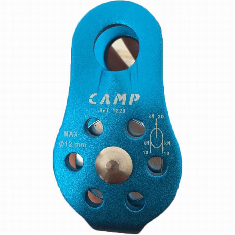 Outdoor Climbing Pulleys Single Fixed Pulley Caving Exploration Tools Cross Rescue Equipment