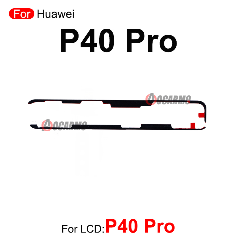 Klej do przednich naklejek do Huawei P30 P40 Pro P30pro Taśma samoprzylepna do wyświetlacza LCD