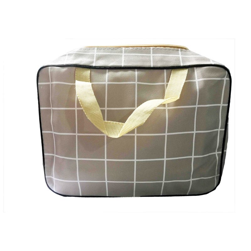 Neceser grande de viaje para mujer, bolsa de maquillaje colgante para baño, almacenamiento informal, negro y gris: 1