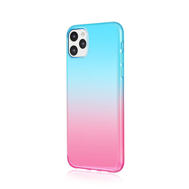 For iphone 11 thin mobile phone case iphone 11 gradient color transparent phone case: 04