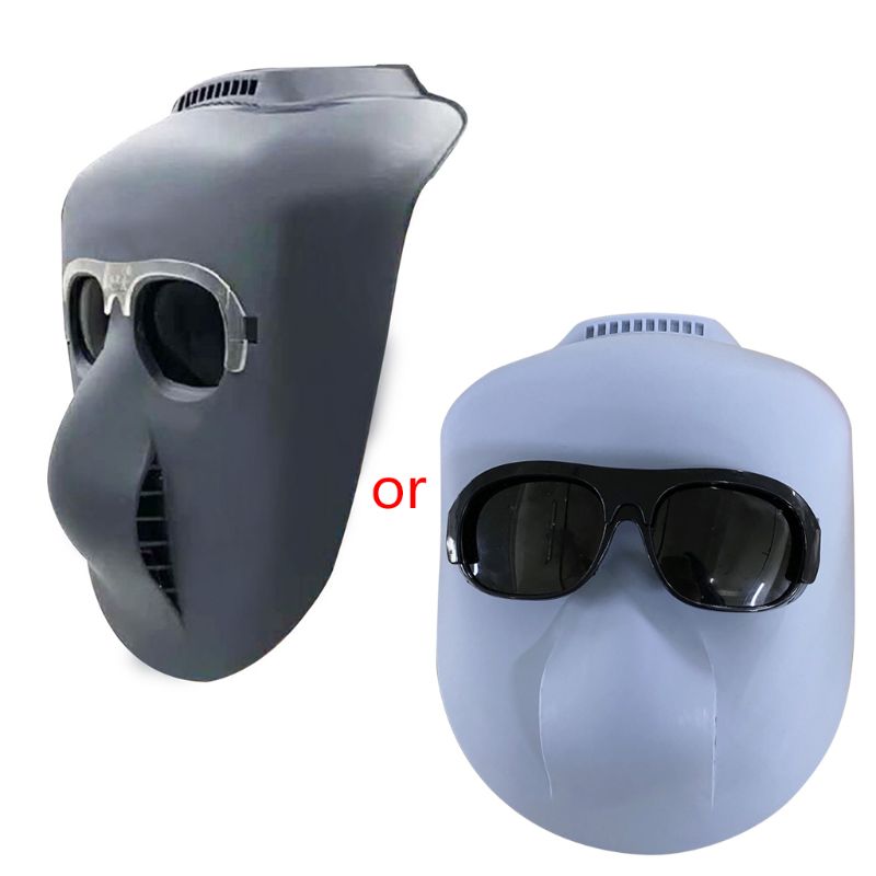 Welding Mask Elastic Band Head Wearable Half Helmet Argon Arc Cap Eye Protectior